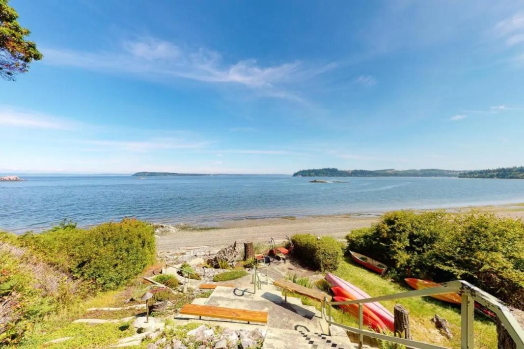 Puget Sound Chic Romantic Cottage With Private Beach Access & Gated Entry Port Ludlow Zewnętrze zdjęcie