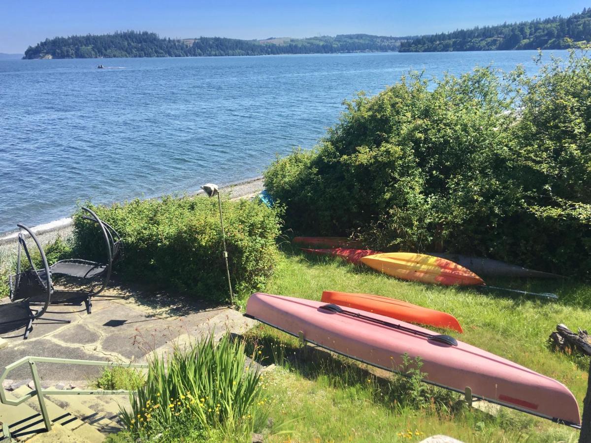 Puget Sound Chic Romantic Cottage With Private Beach Access & Gated Entry Port Ludlow Zewnętrze zdjęcie