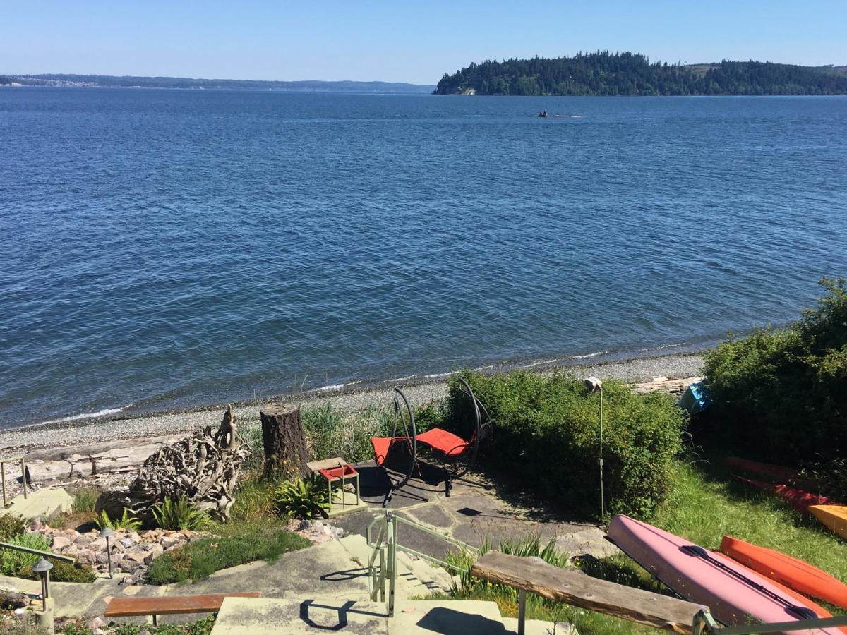 Puget Sound Chic Romantic Cottage With Private Beach Access & Gated Entry Port Ludlow Zewnętrze zdjęcie