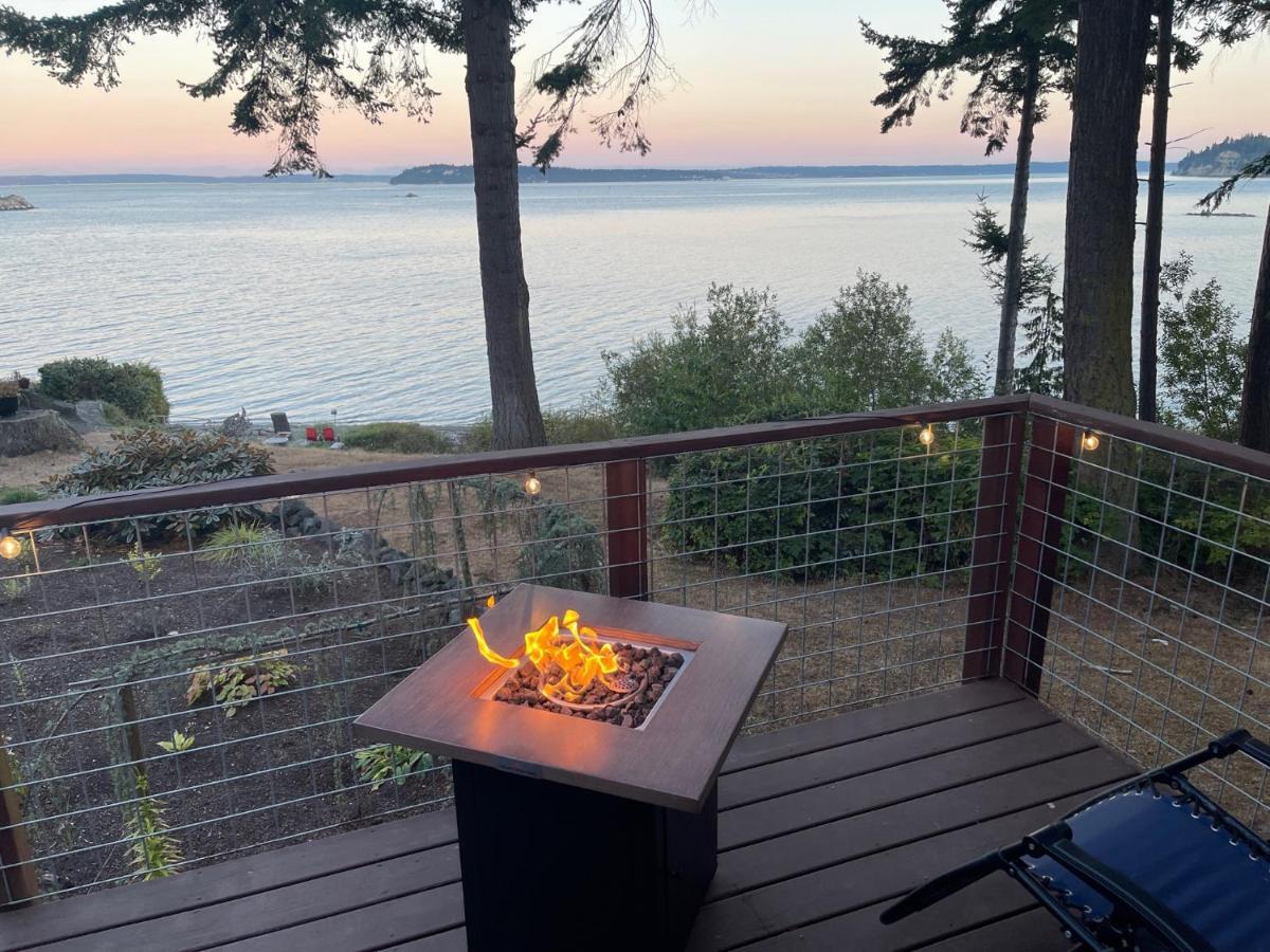 Puget Sound Chic Romantic Cottage With Private Beach Access & Gated Entry Port Ludlow Zewnętrze zdjęcie