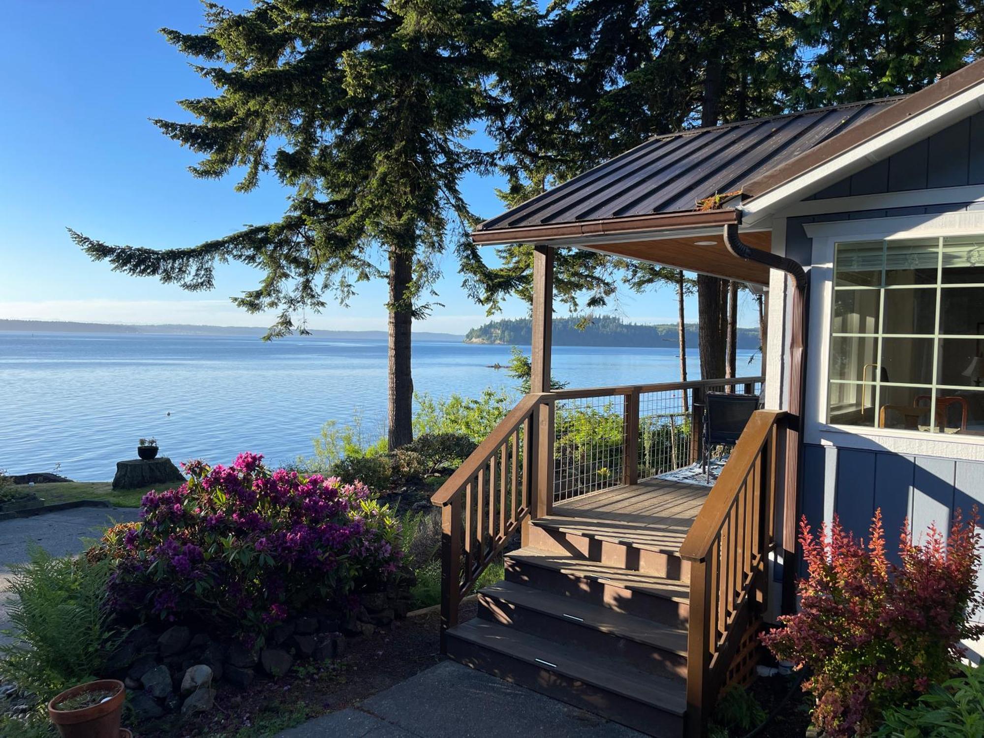 Puget Sound Chic Romantic Cottage With Private Beach Access & Gated Entry Port Ludlow Zewnętrze zdjęcie