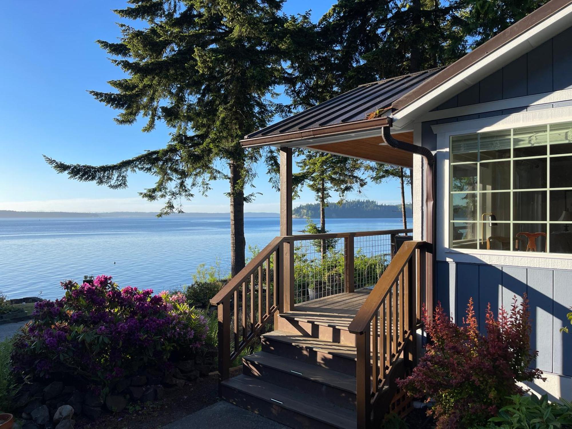 Puget Sound Chic Romantic Cottage With Private Beach Access & Gated Entry Port Ludlow Zewnętrze zdjęcie